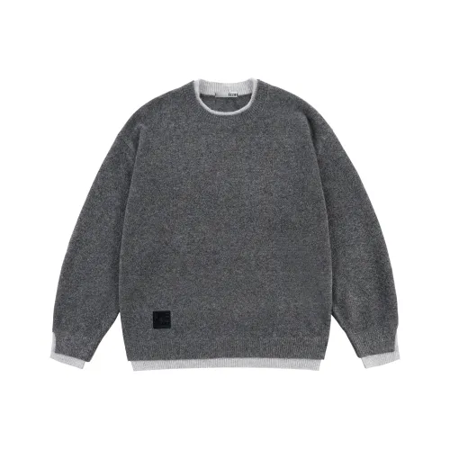 IZZUE Темно-серый унисекс свитеры