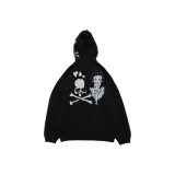 Чёрный Белый С принтом