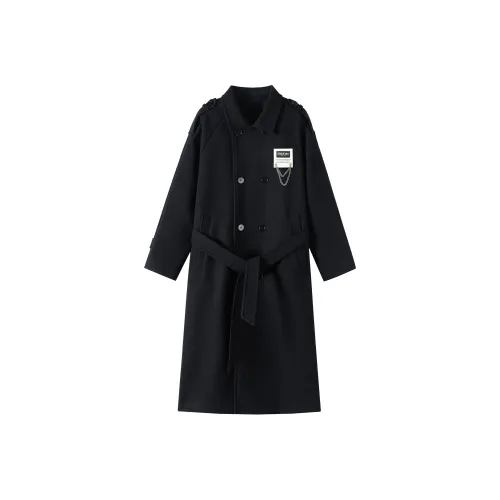 CHARLIE GOLF Шерстяное пальто верхняя одежда унисекс