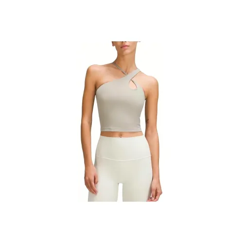 Lululemon Align™ Серия Nulu™ Ткань Спортивные Жилеты Женские Earth Серый