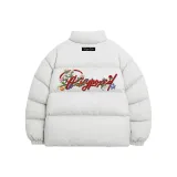 Белый, серый, вереск, [2200 пуховая куртка]