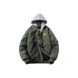 Армейский зеленый с капюшоном шапка-бини