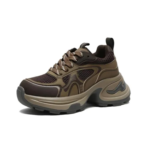 AIMISS Устойчивые к истиранию противоскользящие низкие топовые кроссовки с толстой подошвой женские