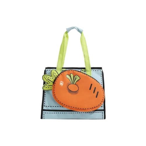 BEN SHERMAN Полиэстер Плечевая сумка Стандартная Унисекс Оранжевая Синяя