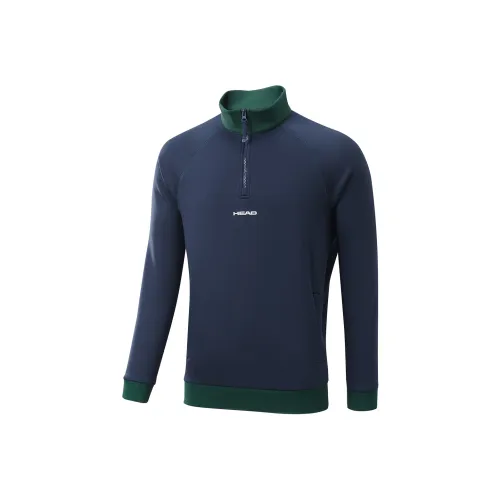 HEAD Темно-синий 03 Мужские Свитшоты