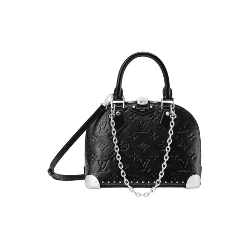 LOUIS VUITTON Alma BB Dome Bag Small Women's Black