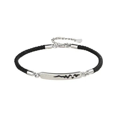 QIANFANGDAHUANGYE Браслеты с шнурками из смолы Унисекс