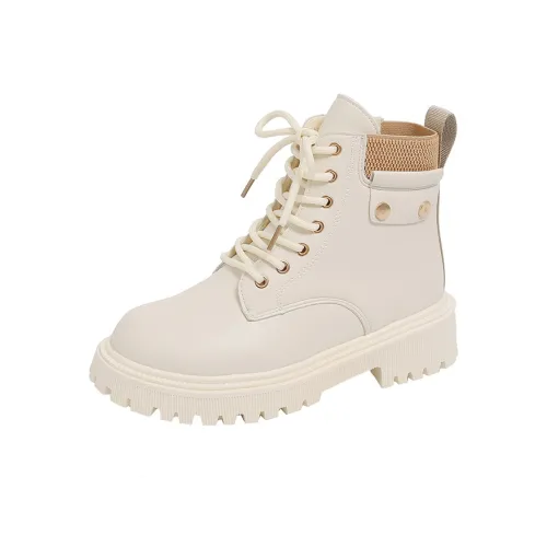 YINGLUNQISHI Короткий Мартин Ботинки Женские