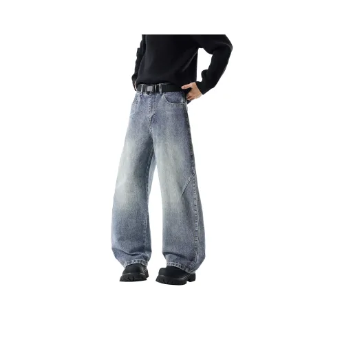 The Simpsons Свет Vintage Синий Унисекс Джинсы