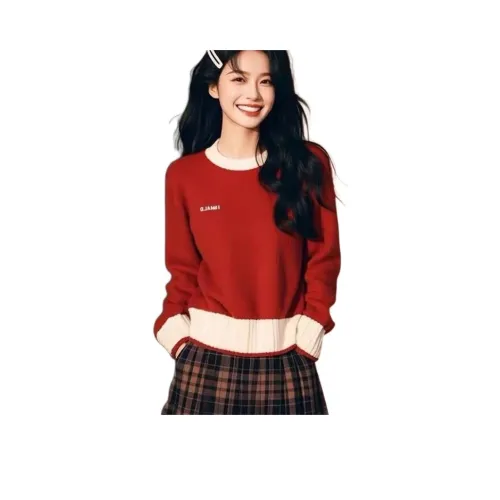 XIANGTIANE Красный Женский Трикотаж