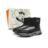 Черный с флисовой подкладкой