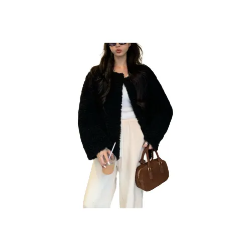 YICHEN Вельвет Feel Пальто Женское