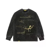 Винтажный длинный рукав