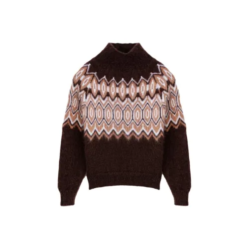 Maje Темно-коричневый Женский Трикотаж