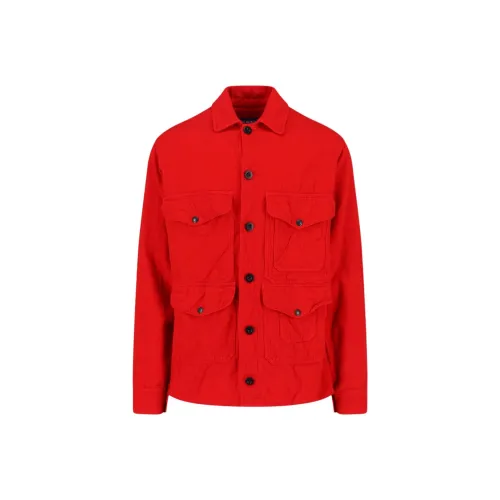 JUNYA WATANABE совместная линия Красная Мужская Рубашка