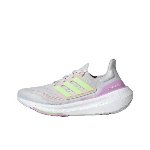 Adidas Ultraboost Light Low Топ Марафон Тренировки Бег на длинные дистанции Обувь Женские Серо-фиолетовый