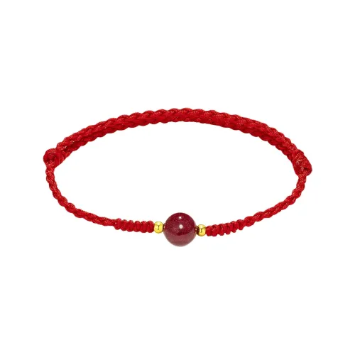 Jodie Kevin Cinnabar Браслет Шнурок Унисекс Красный