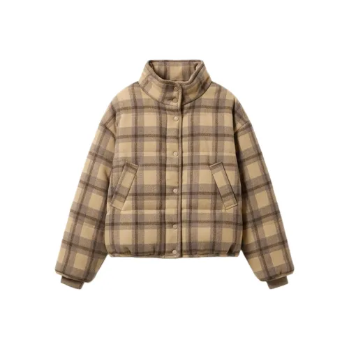 JOPPTI Хаки Женские пуховики