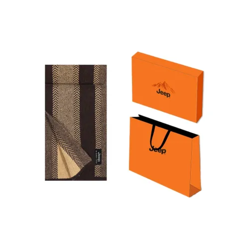 Jeep Кашемир Вязаные шарфы Унисекс