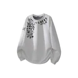 Вересковый серый (Детский Граффити Правая рука Боковая этикетка _Y Школьный возраст Граффити Горловина спереди Этикетка)