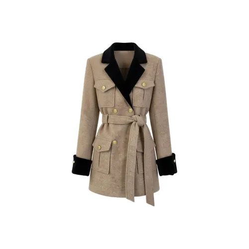 FLIM Шампанское золото Женское пальто