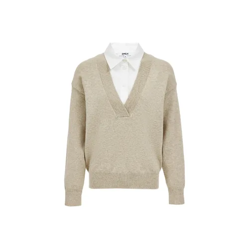 Only C03 Wave Зеленый Женский Трикотаж