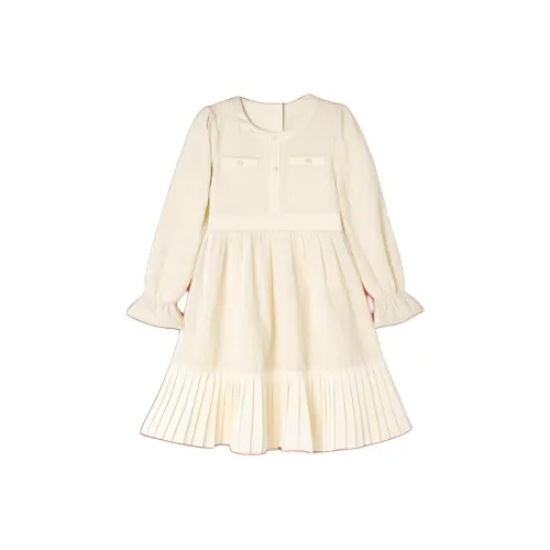 YUANYUAN GIRL Бежевый KIDS Платья