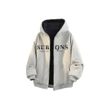 Бело-серый вереск (флисовая подкладка)