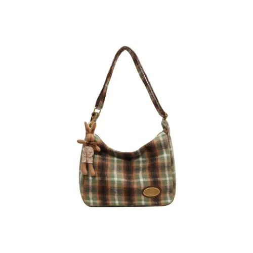 DIFFERENT FACES Полиэстер Сумка через плечо Стандартная Женская Клетка