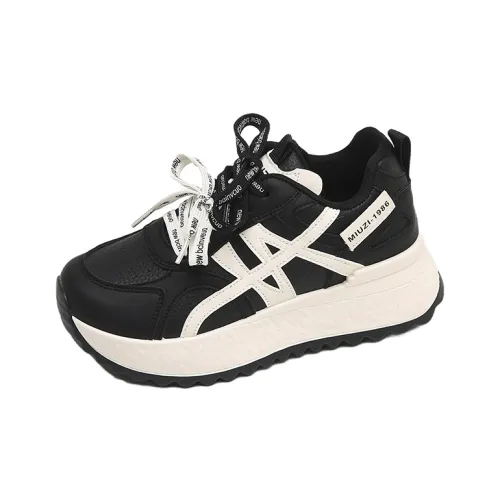 KLJK Низкий топ толстая подошва кроссовки женские