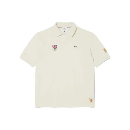 LACOSTE Collaboration F8N Бежевый Унисекс Поло