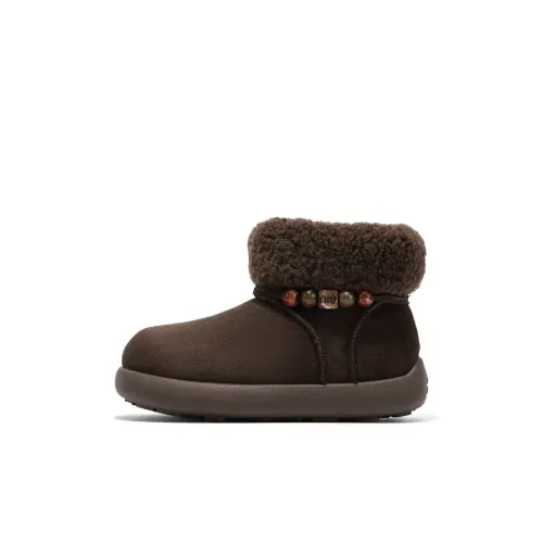 MILING Устойчивые к истиранию противоскользящие детские зимние сапоги