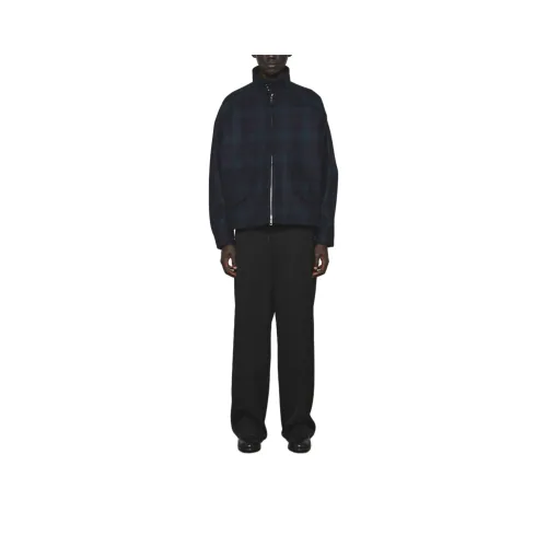 THE RERACS Fw25 RERACS Британский MELTON The Харрингтон Куртка Куртки Пальто Мужской