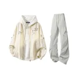 Бежевые + Светло-серые штаны