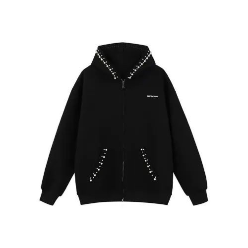 YICHEN Черный Heavy Duty Бусина Женские Свитшоты