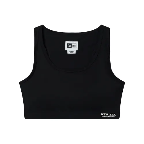 New Era Черный Женские Спортивные Майки Без Рукавов