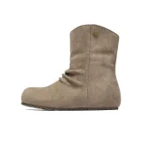 Хаки [Утеплённый скрытый каблук]