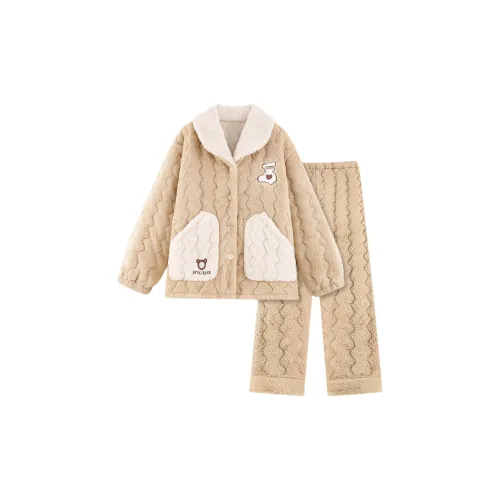 MENGDUOSEN MYQ 64738 Женские Пижамные Комплекты