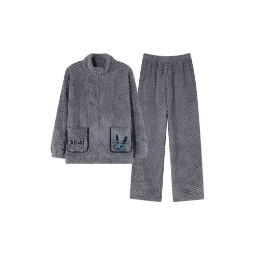 FENTENGCARE Серый Мужской Пижамный Комплект