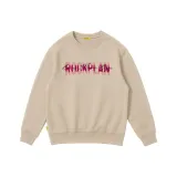 Хаки Свитшот с круглым вырезом