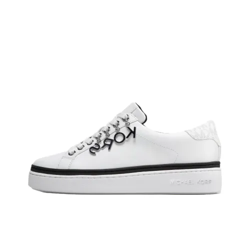 MICHAEL KORS Низкий Топ Стильный Скейтбординг Женские Белые