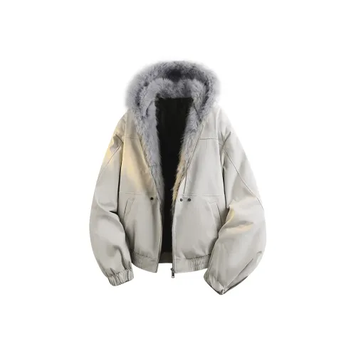 LH HOMME Экрю Унисекс Пуховики