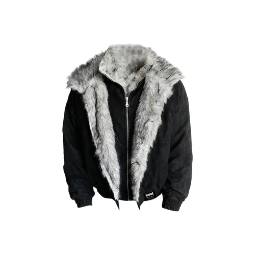 KIRHNE Черный Унисекс Пуховики