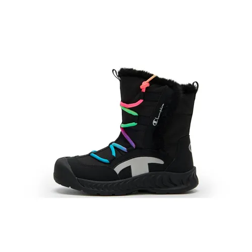 Champion Kids На открытом воздухе Городской техвир Ботинки Противоскользящие Водонепроницаемые и Дышащие Термозащита