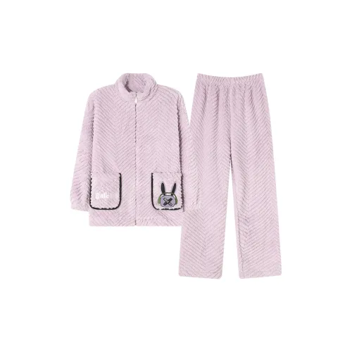 FENTENGCARE Светло-фиолетовый женский пижамный комплект