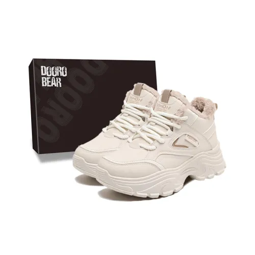 Budding Bear Устойчивый к истиранию противоскользящий MID Топ Толстая подошва Кроссовки Женские