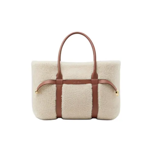 Loro Piana Ghiera Кашемир Сумка Маленькая Женская Древний Бумага