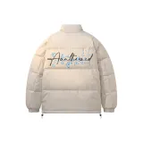 Абрикосовый хлопковый пуховик