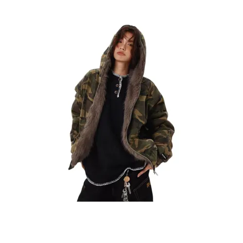 SOCKKEY Хлопковый пуховик пальто унисекс