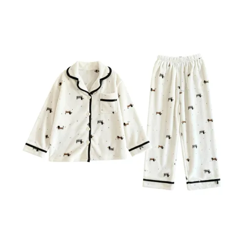 QIAOYUN Такса Женские Пижамные Комплекты